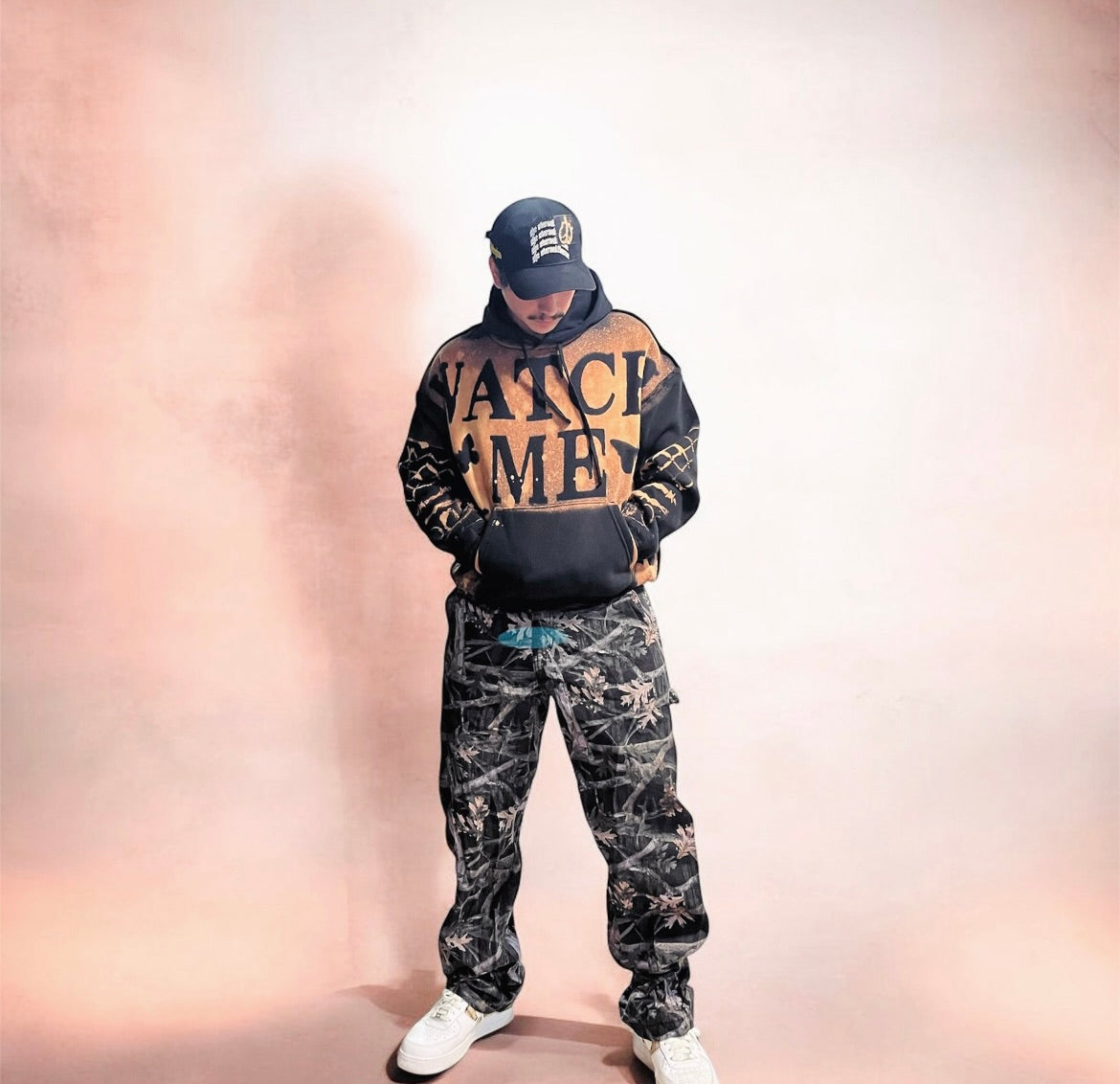 CUSTOM "WATCH ME" HOODIE