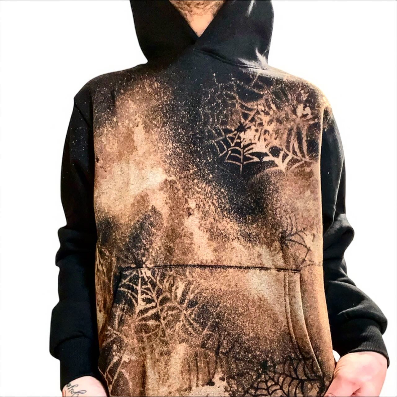 CUSTOM "WEBBED" HOODIE