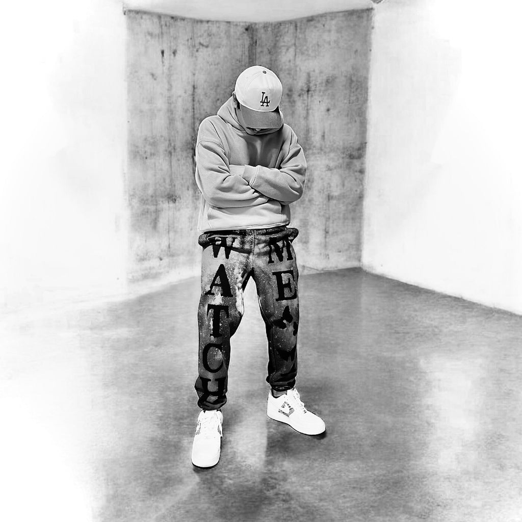 CUSTOM "WATCH ME" SWEATPANTS